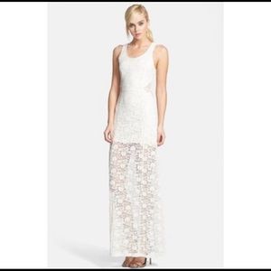 Lace maxi dress